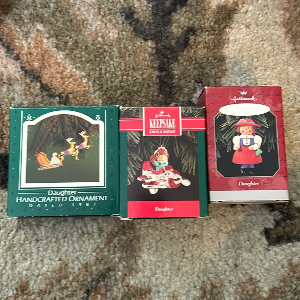 Hallmark ornaments